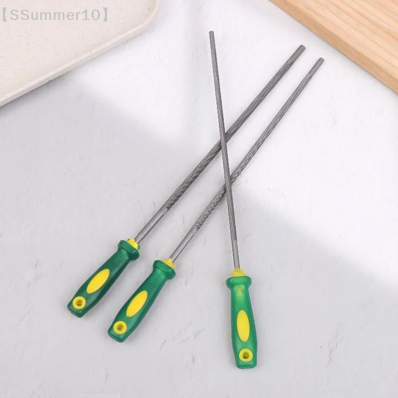 【SSummer10】4.0-5.5mm High Carbon Steel Saw Chain File Kit - Chainsaw Sharpening Tool for Woodwork Accessories【SS】