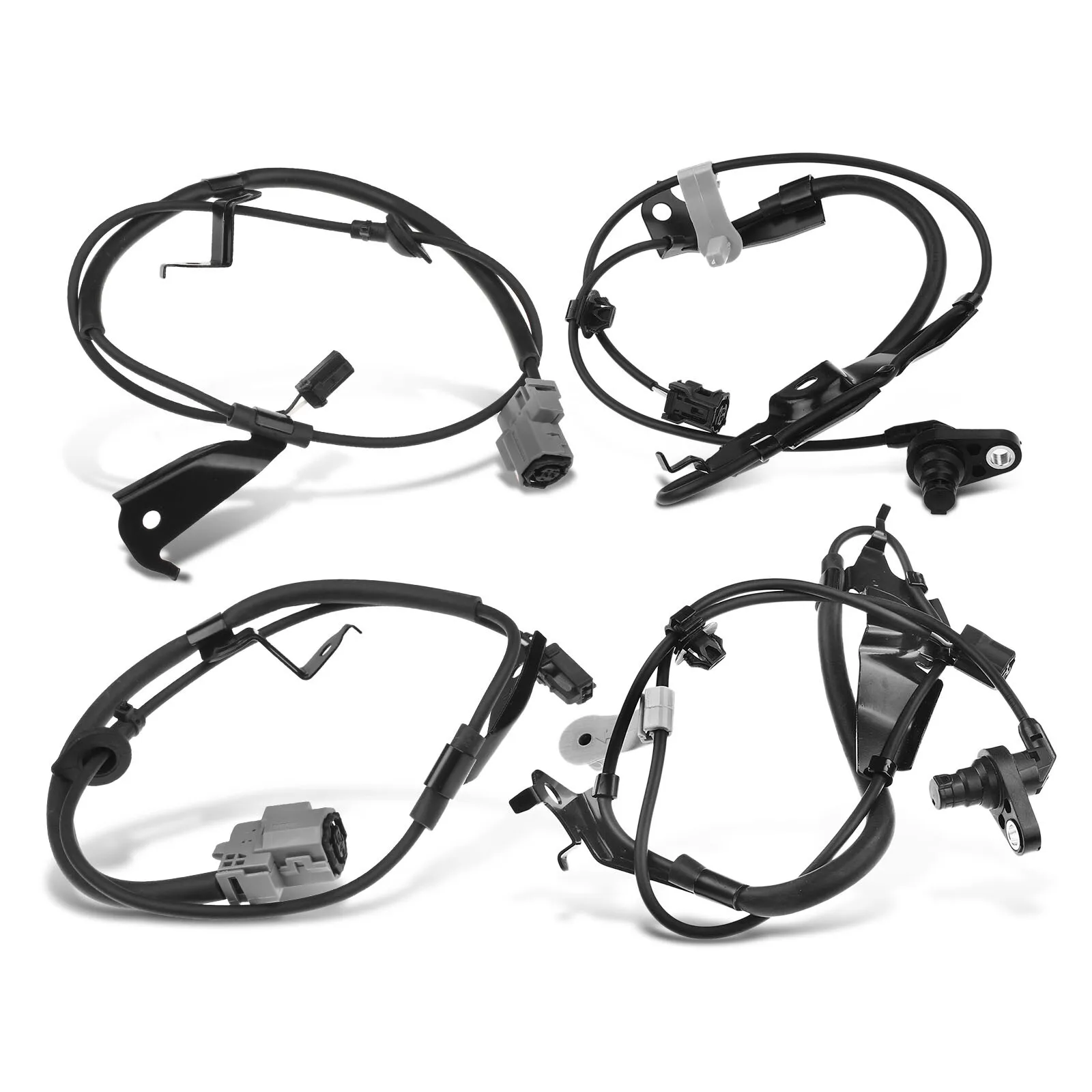 Sensor de velocidade da roda abs dianteira e traseira, 4 unidades, para toyota avalon 2013-2015 camry lexus 89542-06040 89542-06120 89542-33100 89542-33110