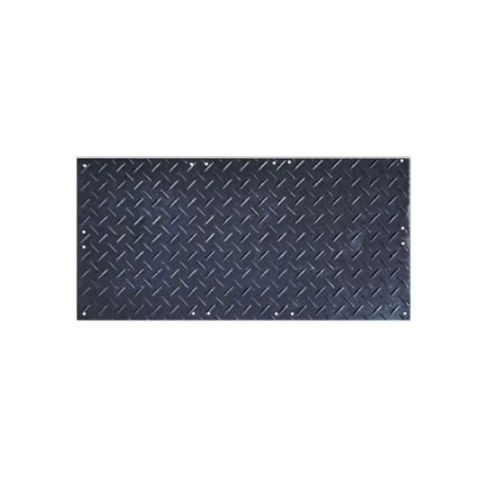 high-density polyethylene non-slip floor protection board with UV protection, low water absorption, customizable logo