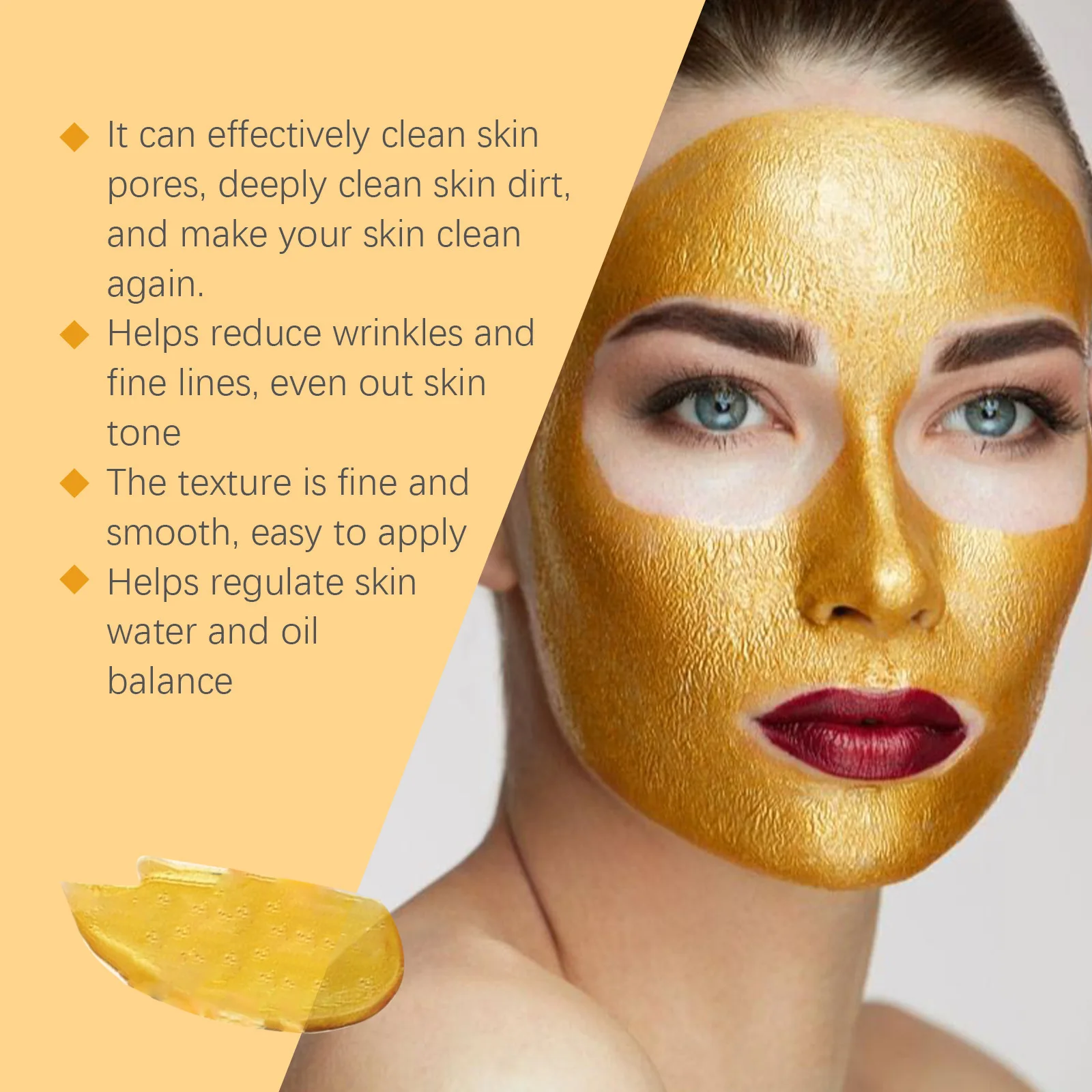 Turmeric Cleanser Oil Control Dark Spot Removal Anti Acne Deep Cleansing Shrink Pore Brightening Moisturizing Vitamin C Cream