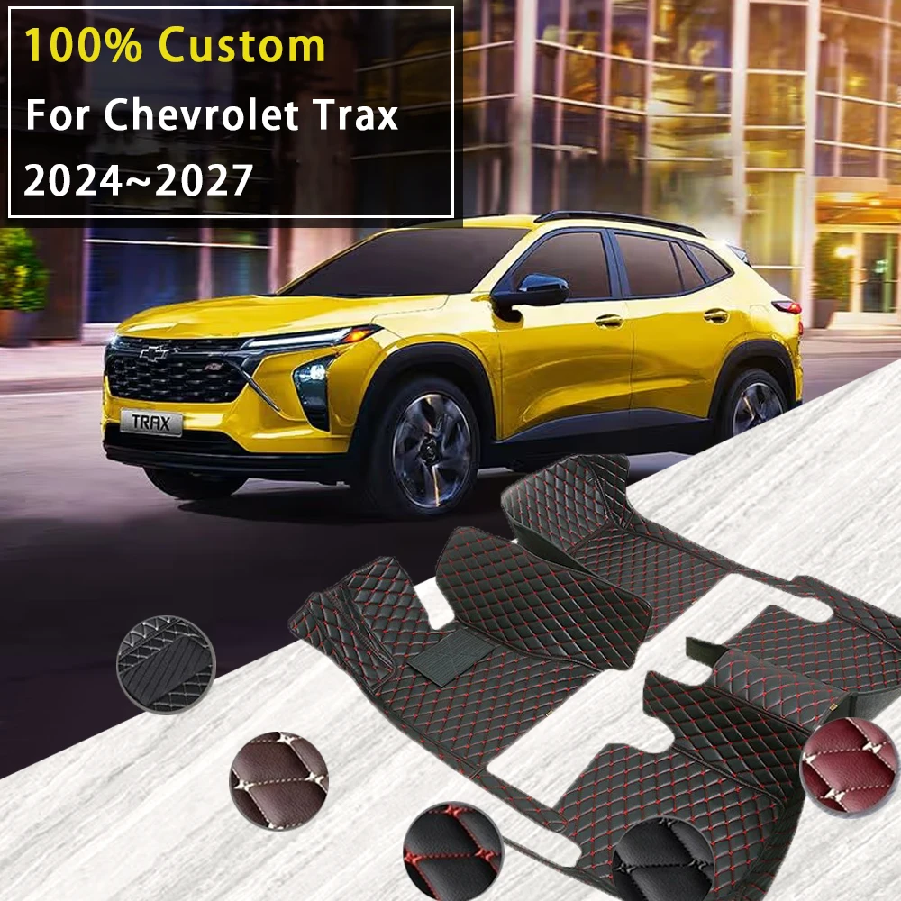 

Car Floor Mats For Chevrolet Trax Seeker 2024 2025 2026 2027 Waterproof Pads Cover Floor Carpets Carro Interior Accessories