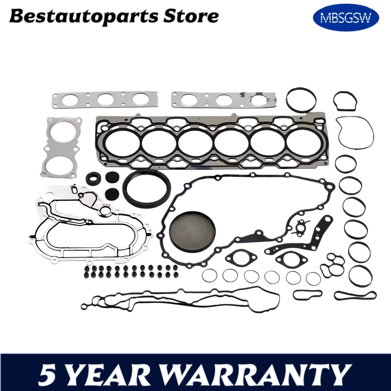 Auto Engine Part Full Gasket Set O-Rings Seals Kit Fit 3.2 L 06-15 B6324S For LAND ROVER FREELANDER Volvo S80 V70 XC60 XC70 XC90