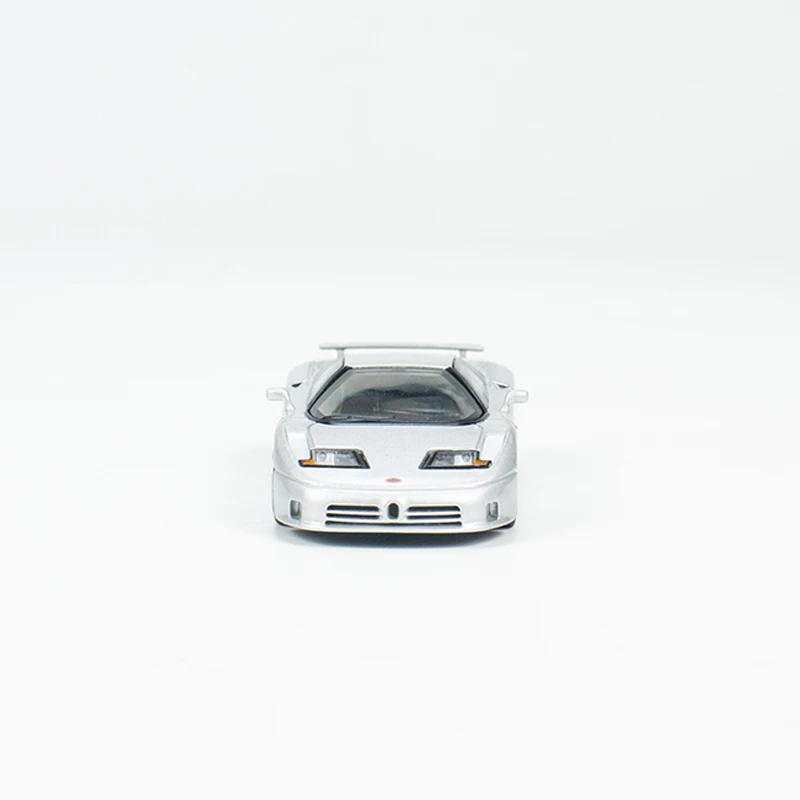 Minigt รถรุ่น1:64 EB110 GT Grigio chiaro อัลลอยหล่อตายกีฬารถ #704