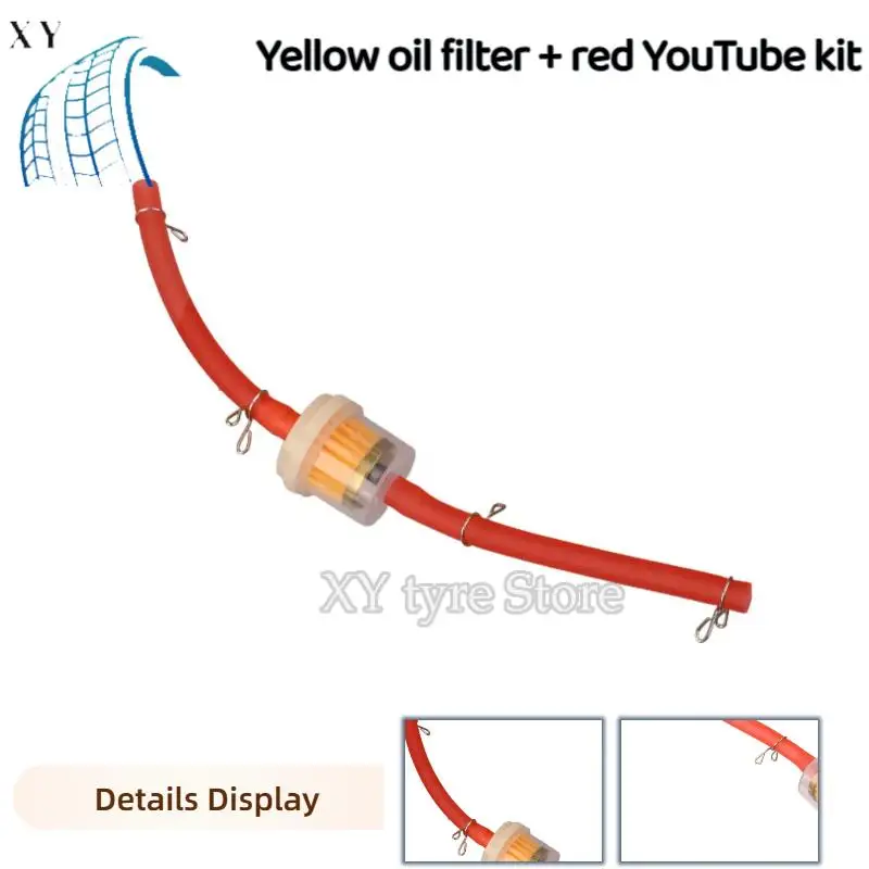 

Универсальные газовые топливные фильтры для мотоциклов и топливная трубка для 49cc 50cc 110cc 125cc Мотокросс Dirt Pit Bike Мопед Скутер ATV Go Kart