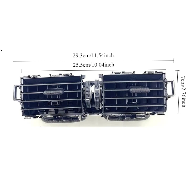 Car A/C Air Conditioner Vents Air Conditioning Outlet For Toyota Land Cruiser Prado 2700 LC150 2009-2013 LC150 Penal