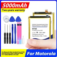 New Battery For Motorola Moto One E1 V9 U9 V10 F3 F3C V8 U8 Z9 G22 G52 G60S G72 G82 G100 C150 EM325 EM25 ME865 XT875 EdgeS Plus