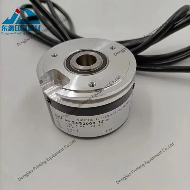 Hot Sale 1 Piece 06.24G2000-12-5 Encoder for Polar Cutting Machine BHF Offset Printing Machinery Parts Rotary Encoder