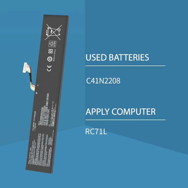 Batteria SOMI C41N2208 per ASUS ROG ALLY Gaming serie portatile di RC71L/PC71L Espandi ad alta capacità di aggiornamento mod 74Wh Tutti gratuiti