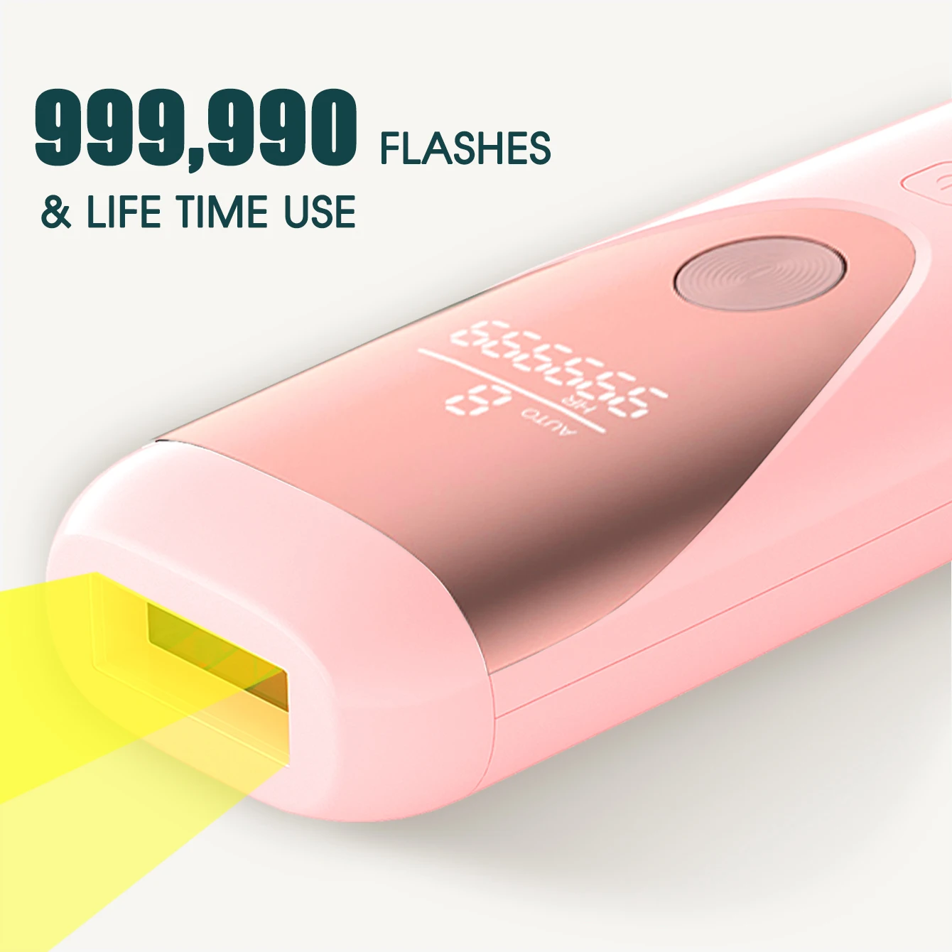 990.000 Blitze, gepulstes Licht, Laser-Haarentfernung, 8 Stufen, elektrischer IPL-Epilierer für Frauen, Beine, Achselhöhlen, Ganzkörper-Bikinis, Geräte