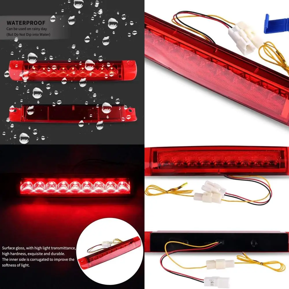 

Красный светодиодный стоп-сигнал для Corolla 09-13 с спойлером, 08-20 Sequoia, 08-13 Highlander и 06-12 RAV4