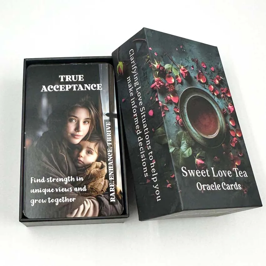 Sweet Love Tea Oracle Cards 78 Cards 12X7 CM Clarifying Love Situations To Help You Make Informed Decisions