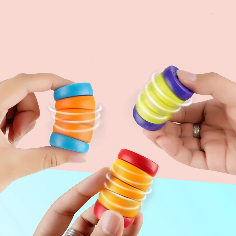 Children\'s stress relief toy Carrot Twist Music Fingertip Rotation Adult Office Stress Relief Twist Music New and Unique Toy