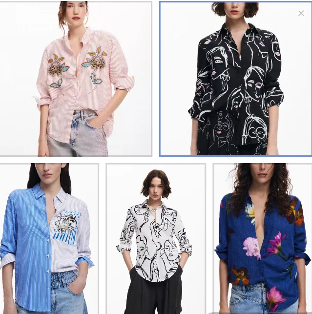 

Foreign trade original single Spanish color contrast jacquard crew-neck prismatic block knitted sweater