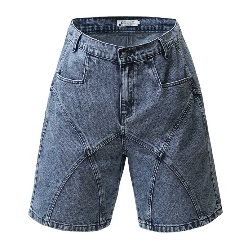 

Hip Hop Streetwear Summer Jeans Shorts Harakuju Fashion Streetwear Denim Short Pants For Male Vintage