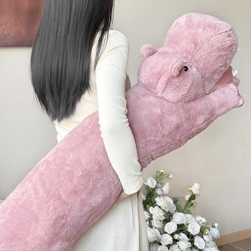 Ultra Soft Fluffy Long Plush Pillow Comfort Cuddle Toy Pillow Sleeping Cozy Bed Decor Large Plush Cushion Hugging Birthday Gift