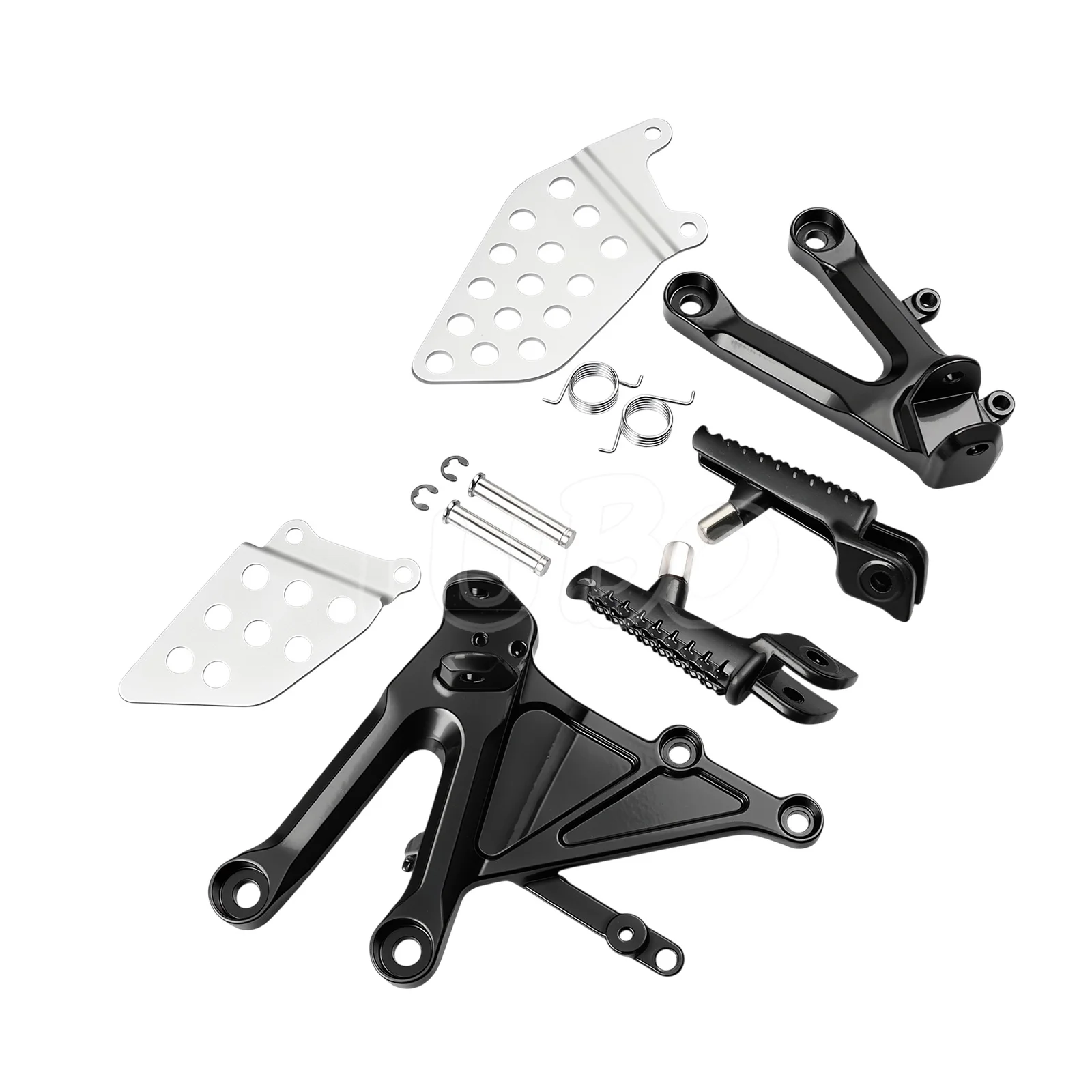 Rider Front Footpegs Pedal Brackets Accessories For Honda CBR1000RR CBR 1000 RR CBR1000 RR 2004-2007 2005 2006 Footrests Parts