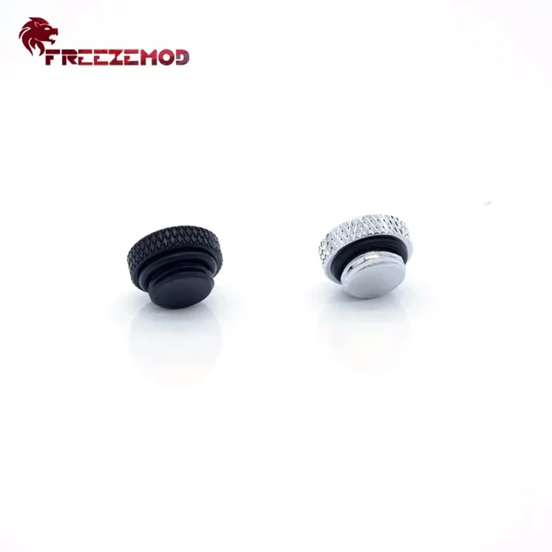 FREEZEMOD 2pcs G1/4 Water Plug Water Stop Lock Fitting Copper material