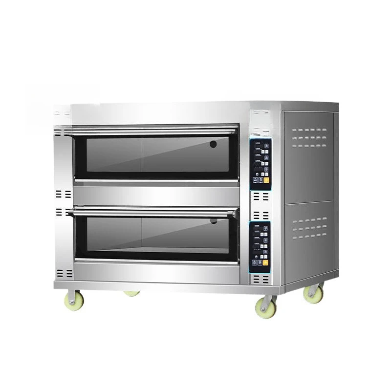 

Commercial oven Large one-layer two-plate fully automatic timing home and commercial electrical oven