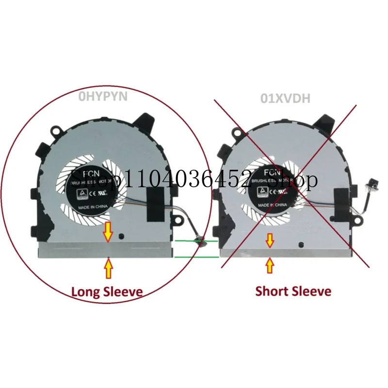 CPU Cooling Fan For Dell Inspiron 13 7391 2-in-1 I7391-7520BLK-PUS 0HYPYN
