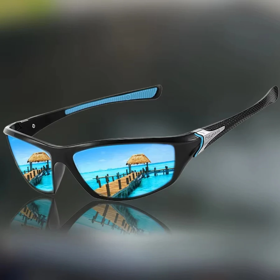 2025 Unisex UV400 Fahren Sonnenbrille Für Männer Polarisierte Stilvolle Sonnenbrille Männliche Goggle Brillen – Detail 7