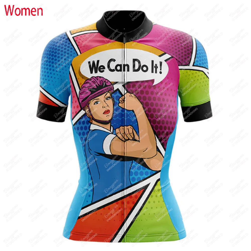 17 styles Summer V4 Short Sleeve Cycling Jersey Breathable Racing Sport Bicycle Jersey Women Cycling Clothing Short Bike Jersey