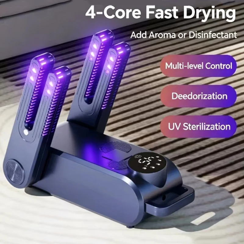 220V Shoes dryer Electric Shoe Gloves Drying Machine Sterilizer Boots Drier Odor Deodorant Heater Hats Socks Shoe Dryer EU Plug