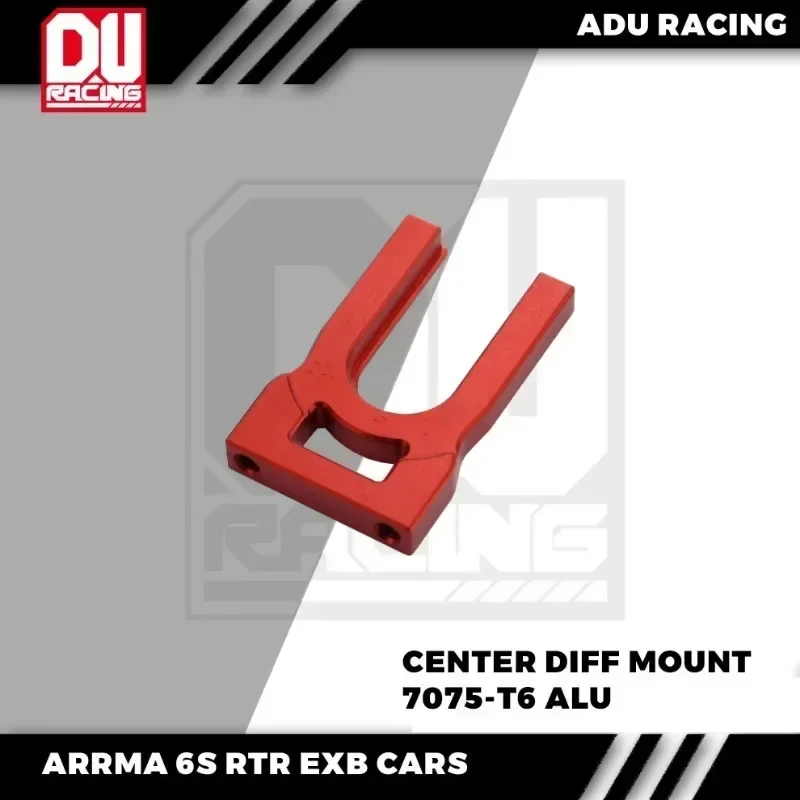 

Racing CENTER DIFF MOUNT CNC 7075 T6 ALUMINUM FOR ARRMA 6S 1/8 AND 1/7 RTR AND EXB V6