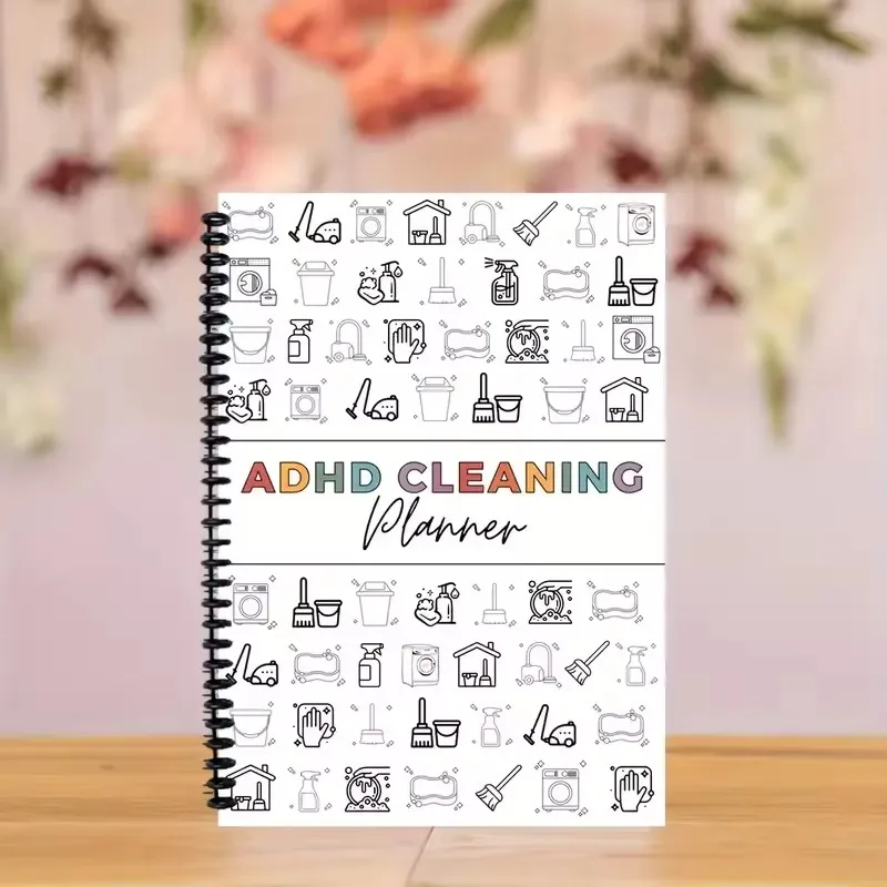 ADHD CLEANING Family Chore Chart Yearly Cleaning Checklist Planner
