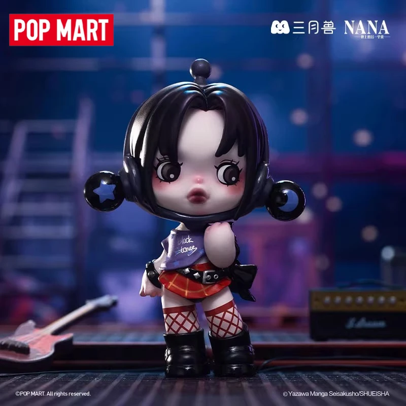 

Оригинальная фигурка POPMART SKULLPANDA×NANA, креативное украшение, памятный подарок