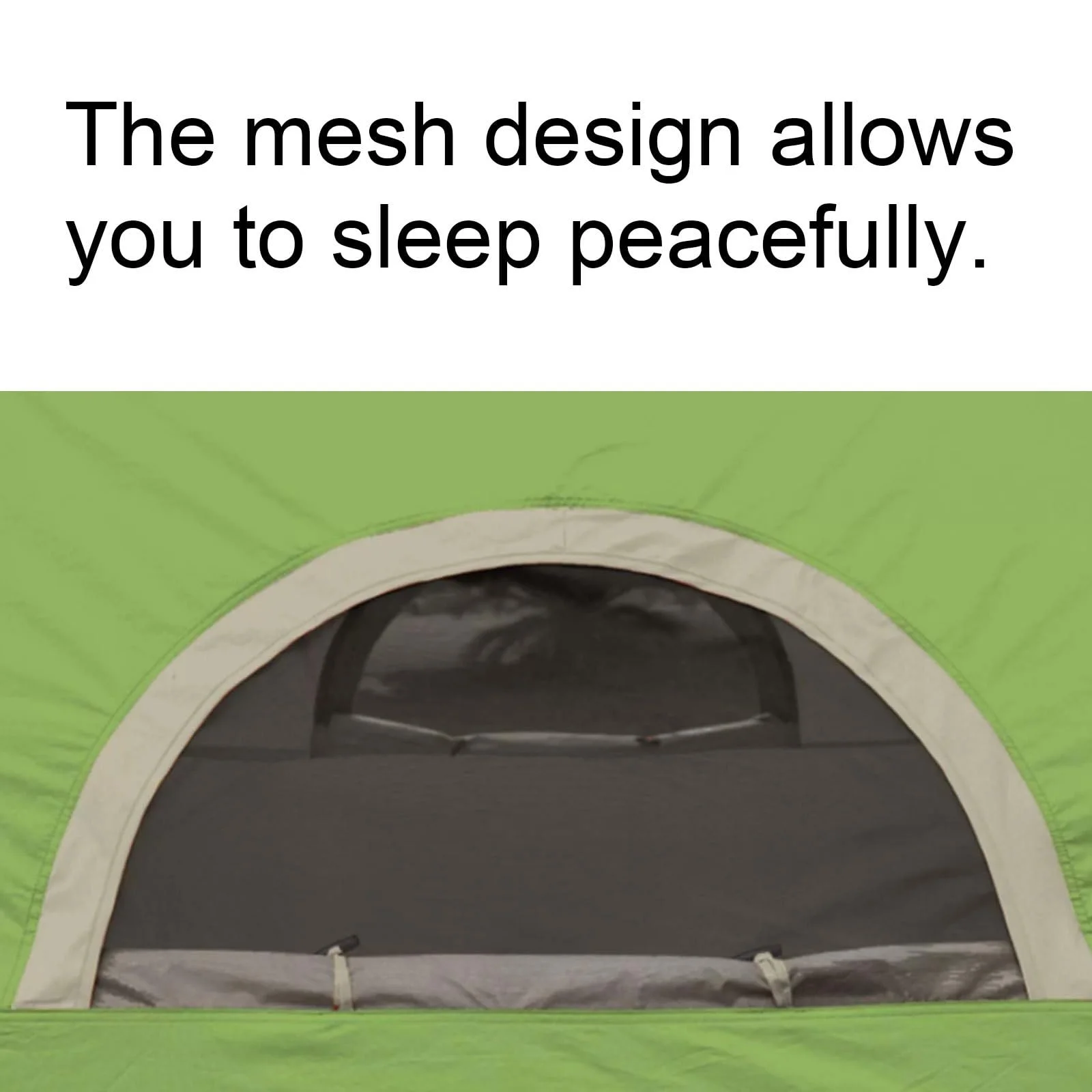 Easy Set Pop-up Design for Luxury Camping Backpacking Ultralight 6-person Outdoor Oxford Cloth One Bedroom Four-season Camping