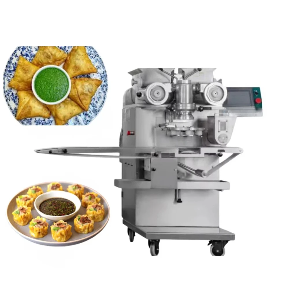 Commercial-grade stuffing machine, hot dog pie maker, bakery food-making stuffing pastry-forming machine - view 2