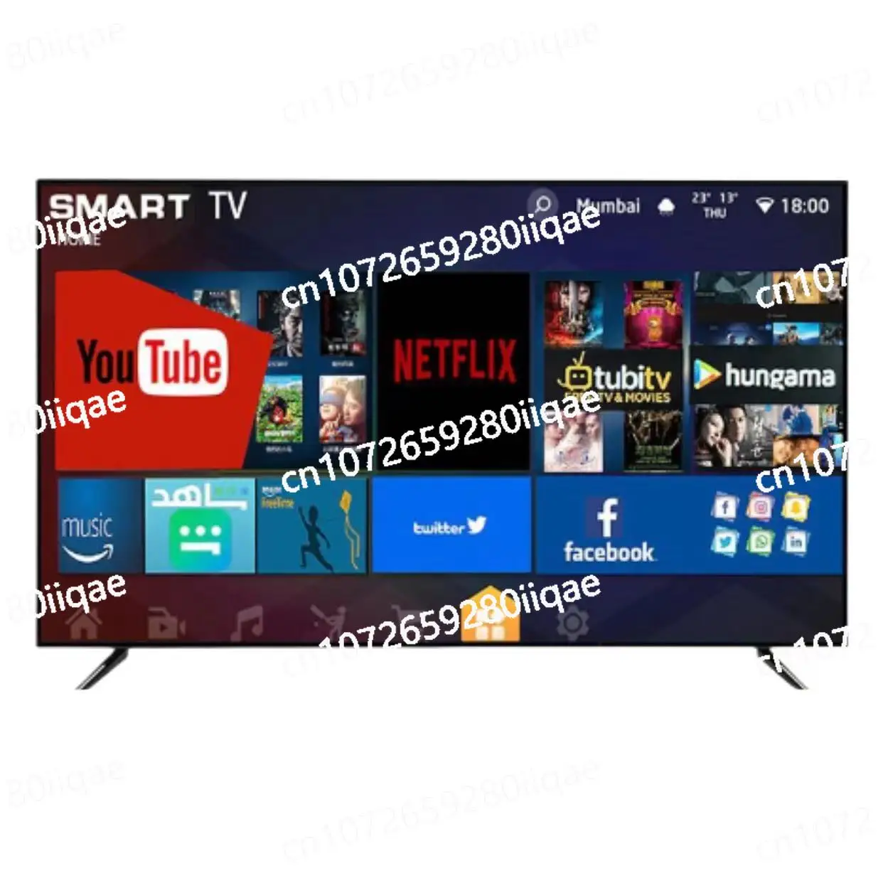 

65-дюймовый светодиодный Smart HD Интернет-телевизор с системой Android 4K Новый 42 46 50 55 60 65 Сетевые домашние отели RVs Источник электропитания USB