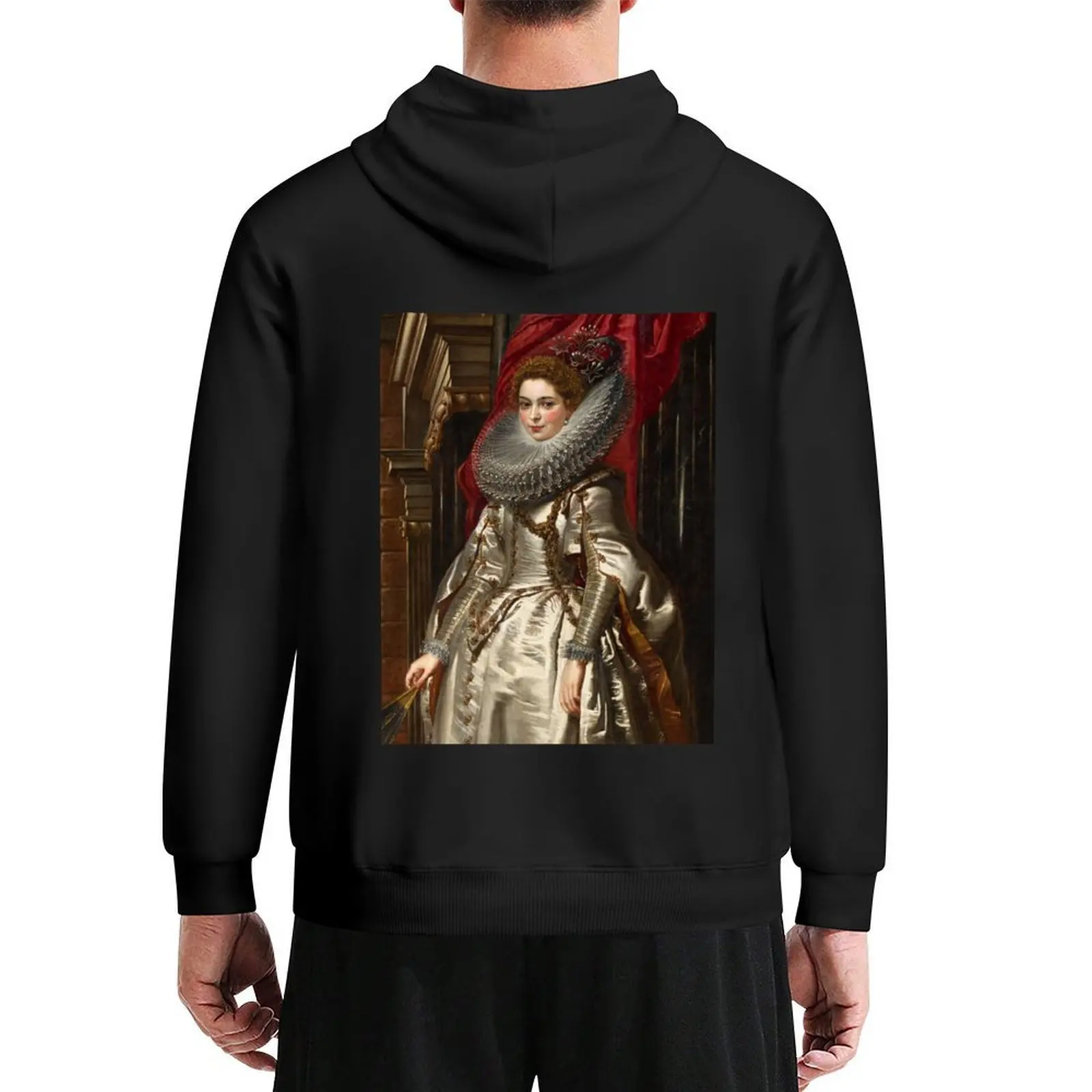 

Marchesa Brigida Spinola Doria, by Peter Paul Rubens Hoodie men clothes autumn men's autumn clothes hoodies for men