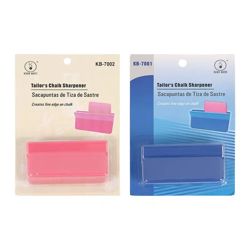 Tailors Chalk Sharpener Sharp Stainless Steel Blade Portable Fabric Chalk Sharpener for DIY Sewing Craft Projects