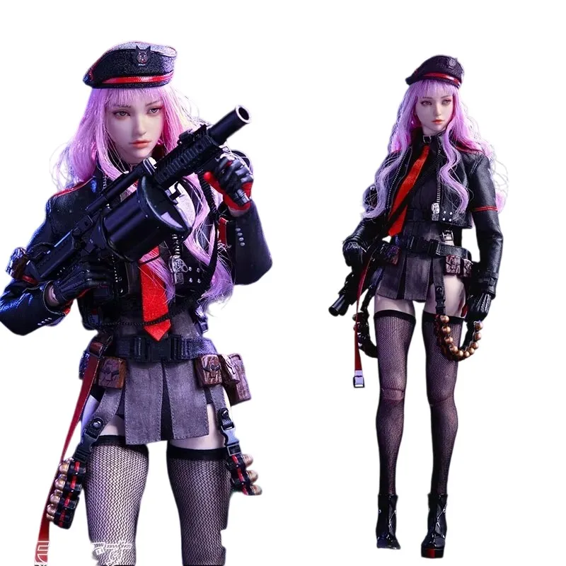 

POPTOYS X COLOUR STUDIO BG-001 1/6 Battle Angel Black Fire Mirabelle Rose 12' Action Figure Full Set Collectible Model Toy