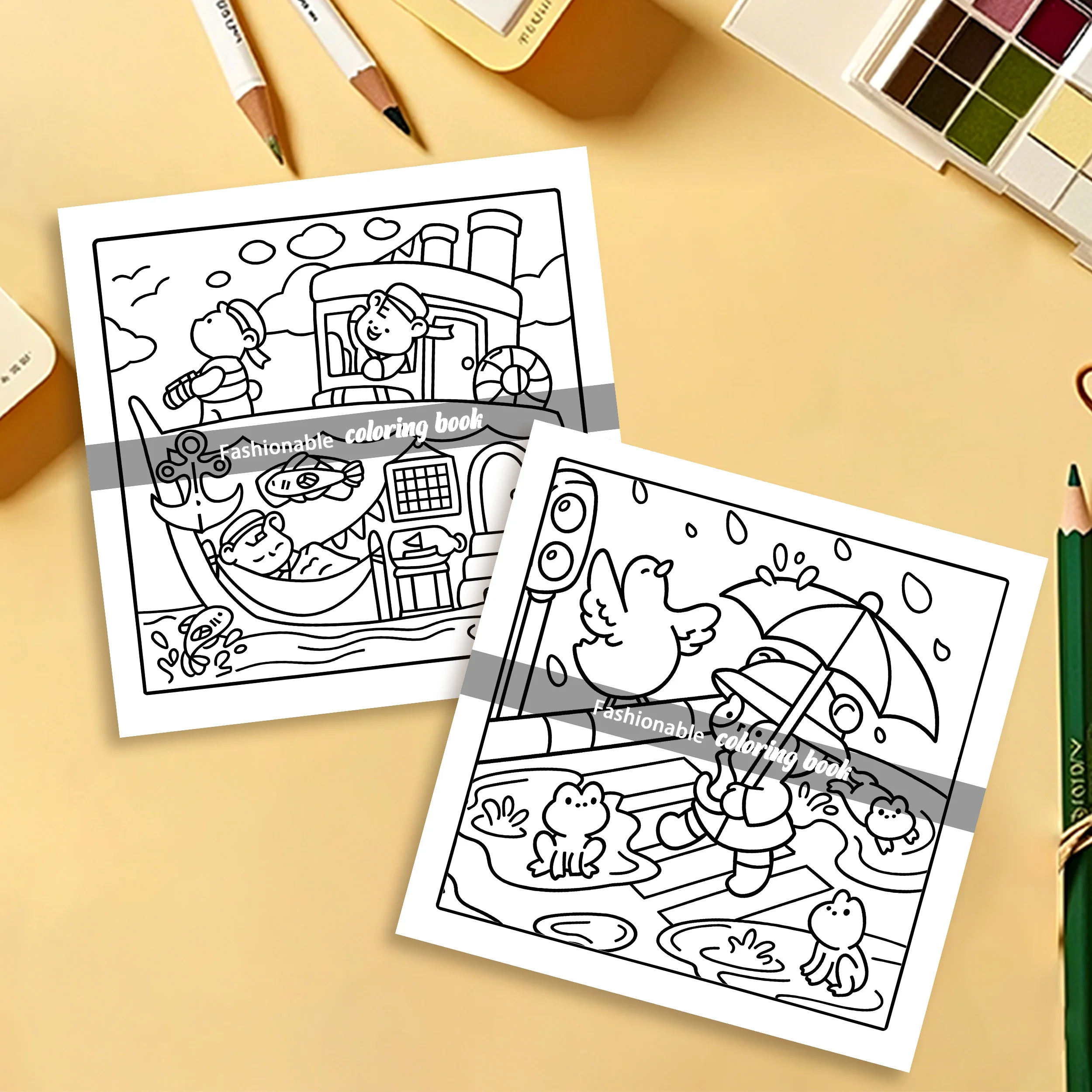 COMFY & COZY Bold-easy Patterns Coloring Book for Adults Cute Drawing Book Perfect Gift for Party and Birthday