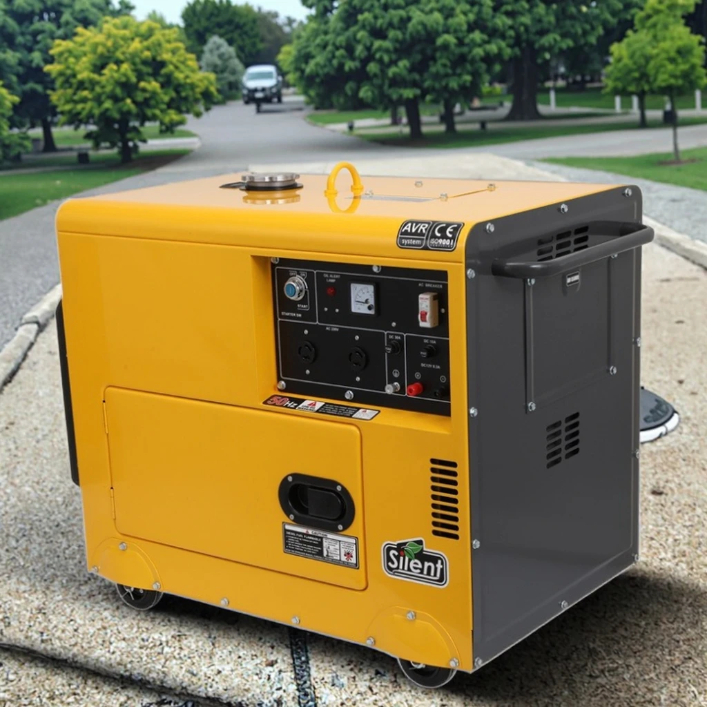 

Popular Home Use 12kva 3-Phase Diesel Silent Generator Single Cylinder Remote Start & Control ATS Optional 380V Rated Voltage