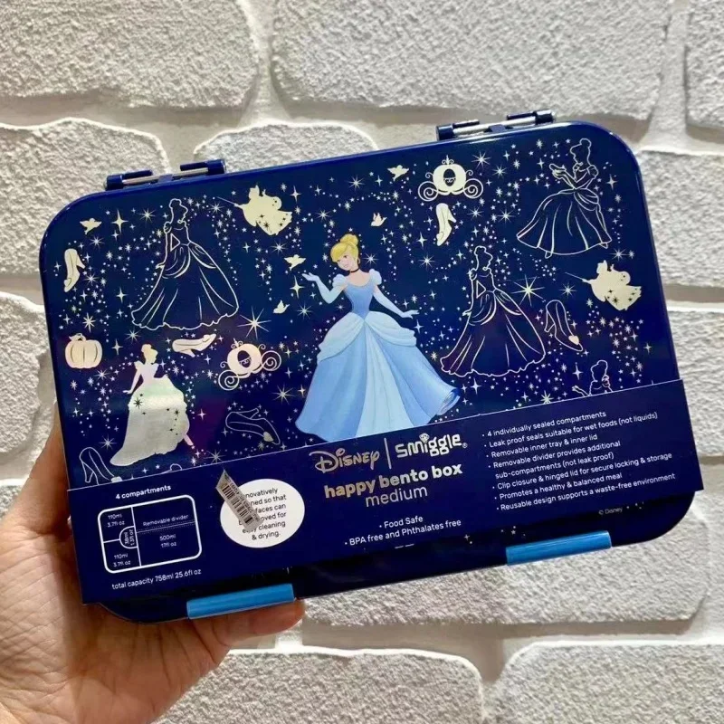 Disney Smiggle Australia Syrenka Kopciuszek Tornister Dzieci Artykuły papiernicze Piórnik studencki Torba na lunch Plecak Prezent dla dzieci