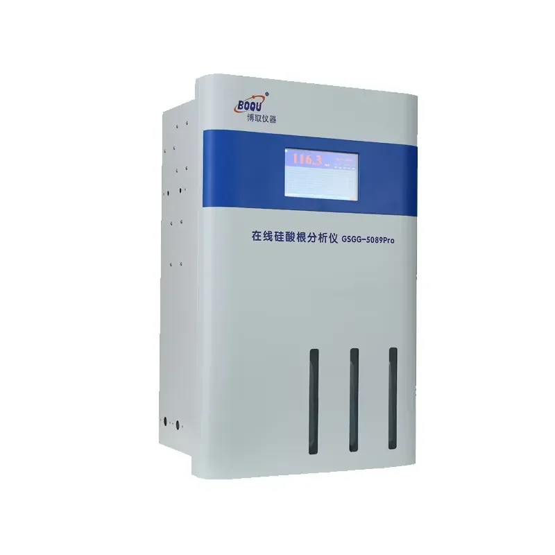 MAF BOQU GSGG-5089Pro Industrial Online Silica With Auto Chemical Reaction and Graphic Display