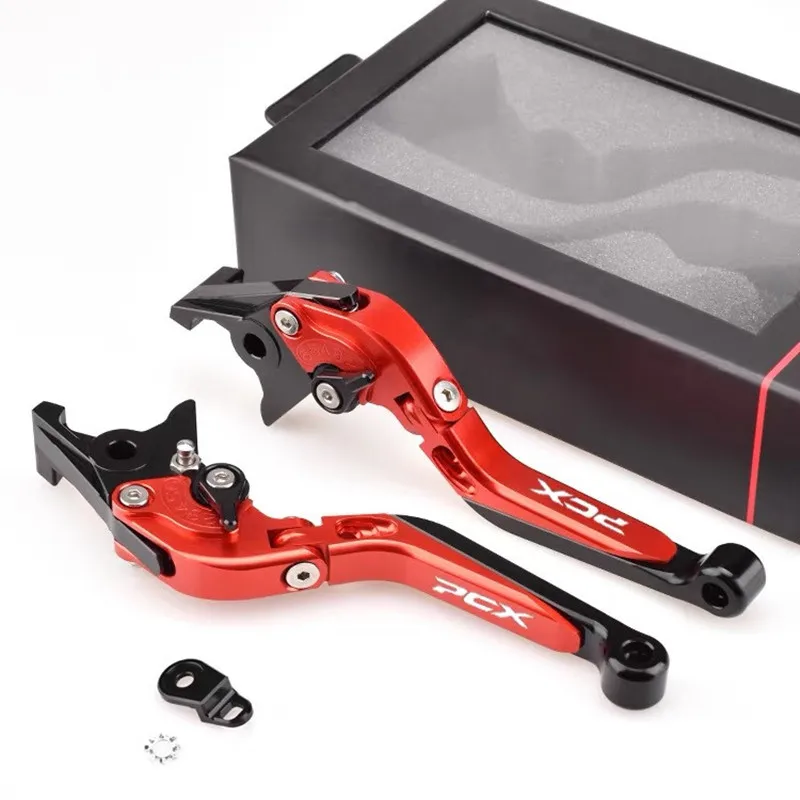 

Для HONDA PCX 160 PCX 160 2021-2024 мотоцикла, регулируемый, выдвижной, с парковочным замком, рычаги тормозной муфты, ручки тормозного рычага