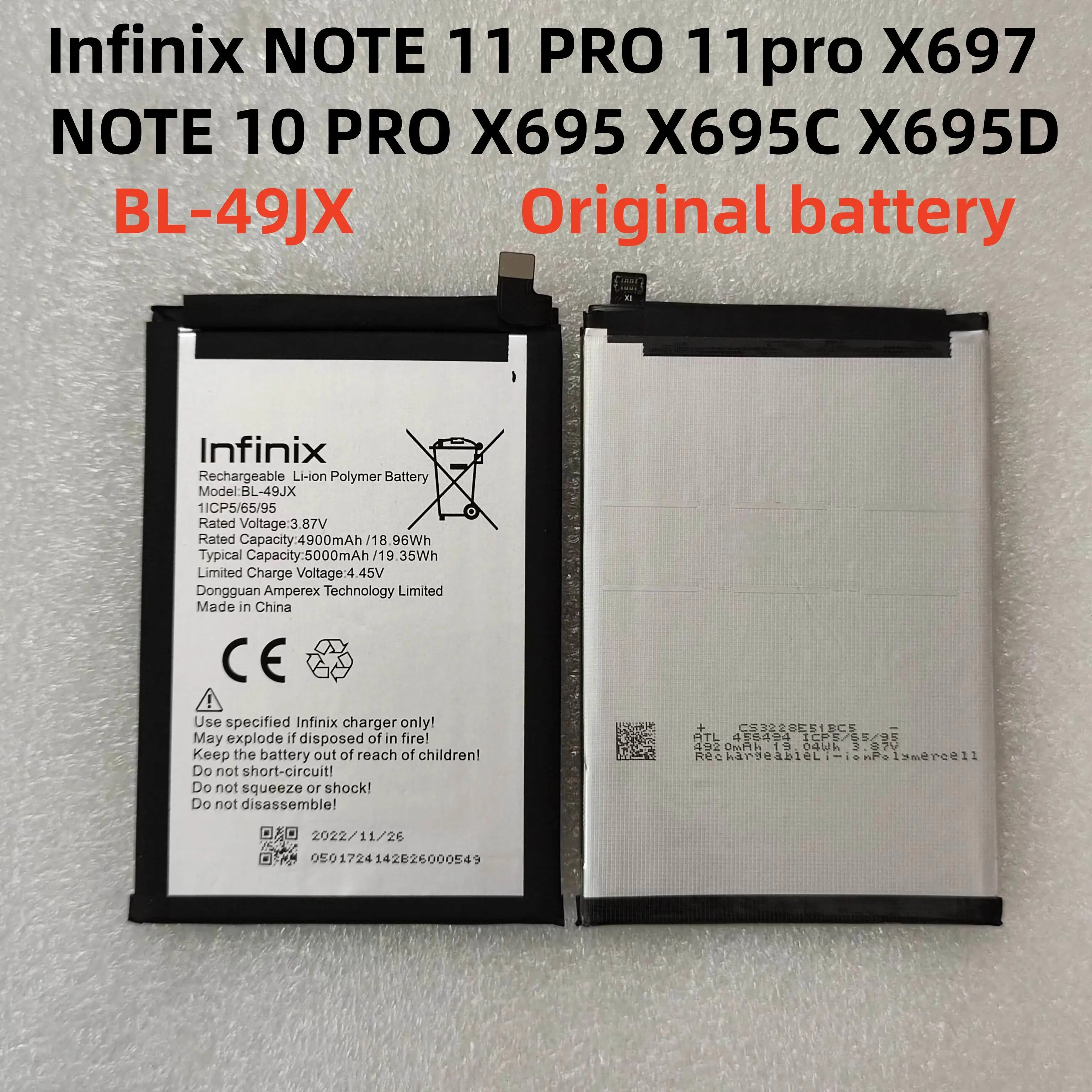 مراجعات بطارية Infinix الأصلية BL-49JX: تجربة مستخدم حقيقي وتحليل شامل