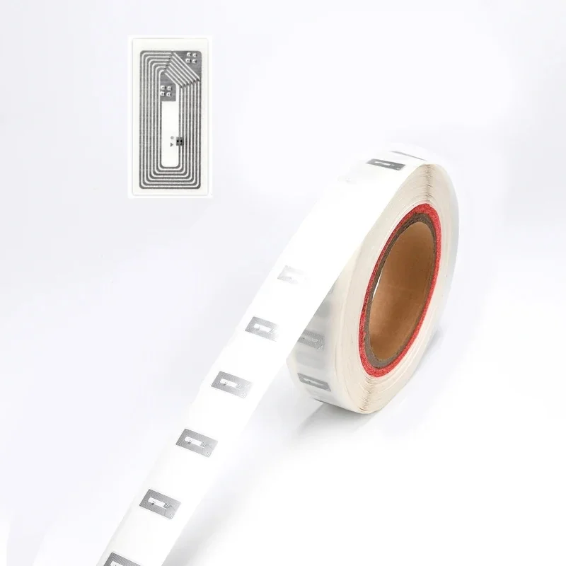 NTAG213 50PCS 144Bytes 13.56MHz ISO14443A Original Rewritable NFC Adhesive Stickers Blank Tags for Android iOS Google Review Tap