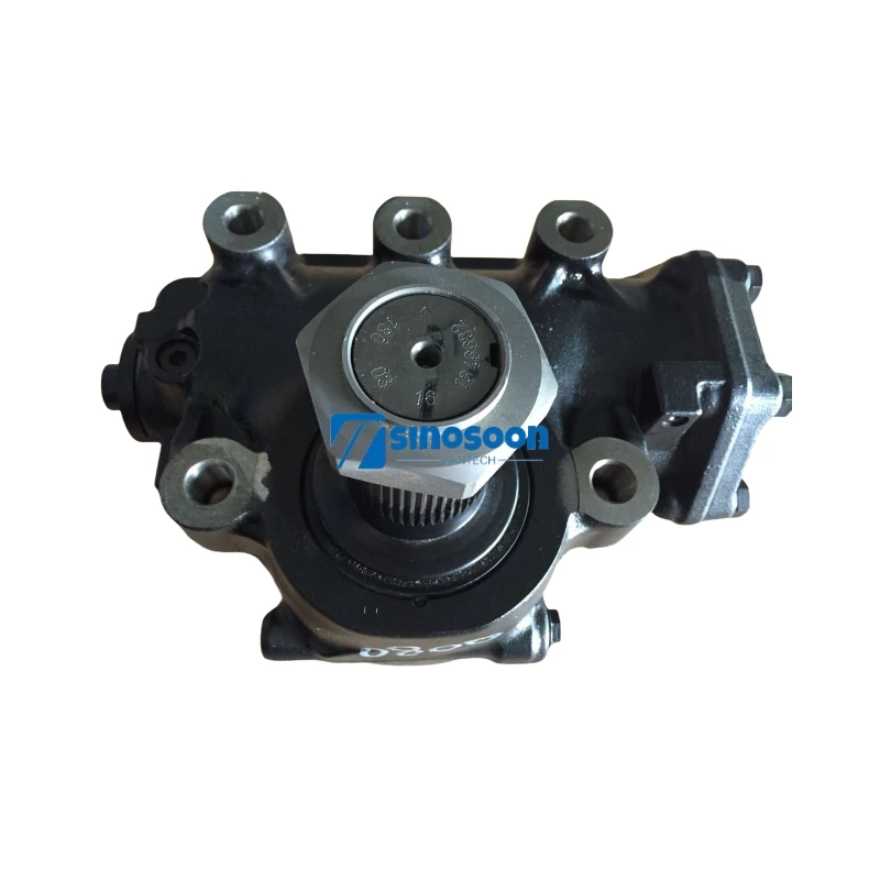 for Shacman F3000 X3000 Steering Machine Assembly Cycle Ball Type Power Steering Gear Steering Gear DZ9114470080