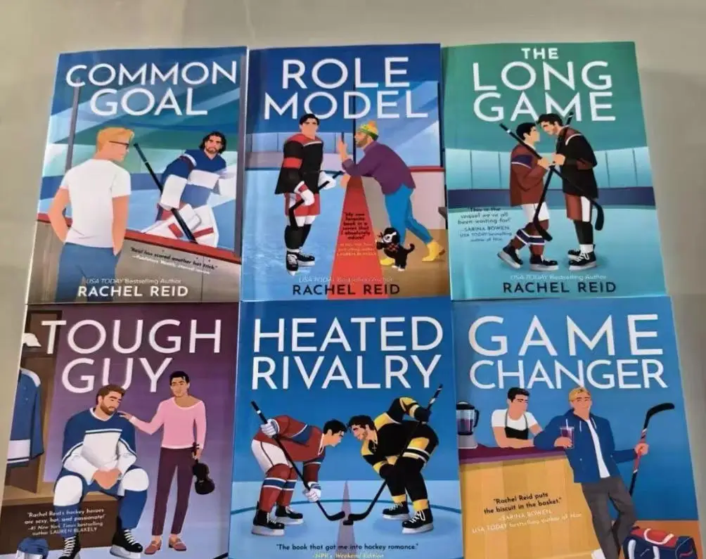 6 Books GAME CHANGER TOUGH GUY ROLE MODEL COMMON GOAL LONG GAME HEATED RIVALRY