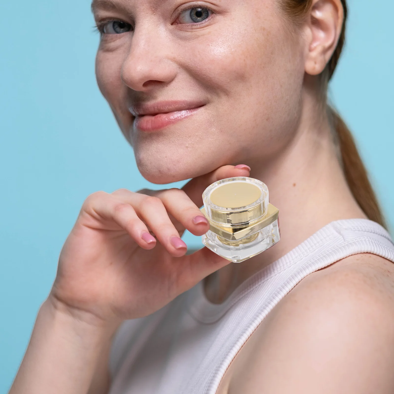 

1Pcs Reusable Bottle Compact Storage Container Leakproof Lotion Holder Multipurpose Cosmetics Case