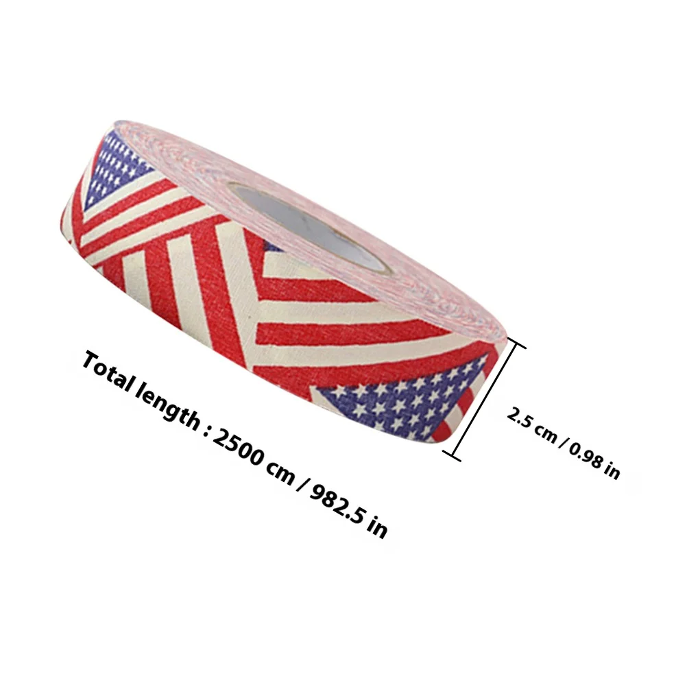 2 لفات شريط الهوكي الاحترافي القابل للإزالة المحمولة المضادة للانزلاق هوكي الجليد مضرب الشريط واقية الرياضة التفاف شريط مريح #6