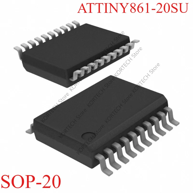 10Pcs/Lot  Brand  new original  ATTINY861-20SU ATTINY861 SOP-20 IC Chip
