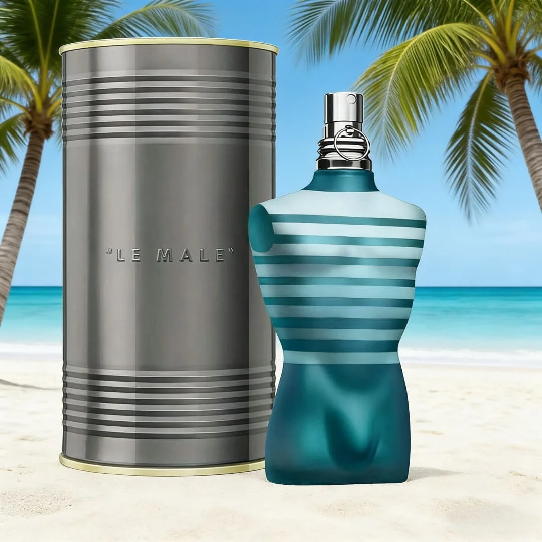 

Le Male Men's Lavender perfume, 4.2oz, 125ml, fresh and clean, suitable for daily commuting