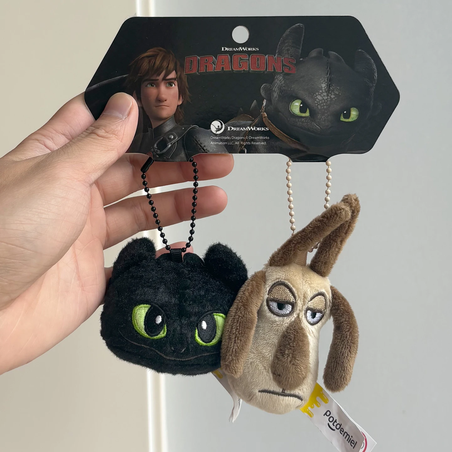 

Подлинная «Как приручить дракона Ночная жизнь», милые беззубые кавайные плюшевые игрушки, кукла, аниме, брелок, подвеска, Рождественский подарок