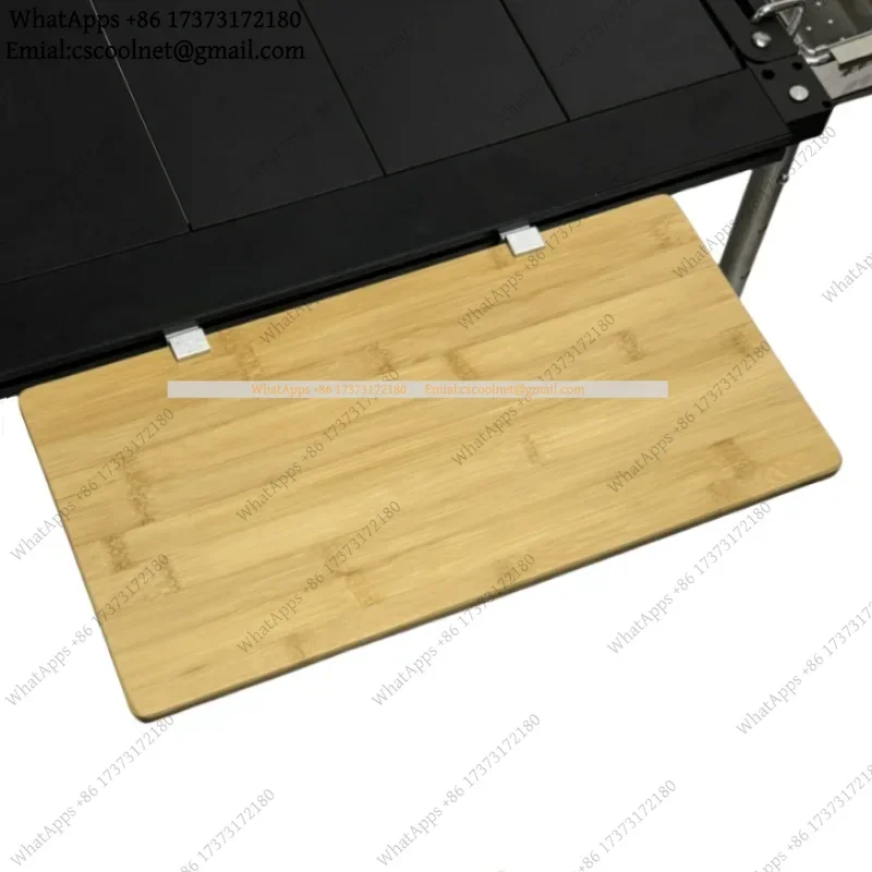 Outdoor Kitchen System Extension Board Bamboo Side Table Top Camping Picnic Dining Module Accessory Furniture